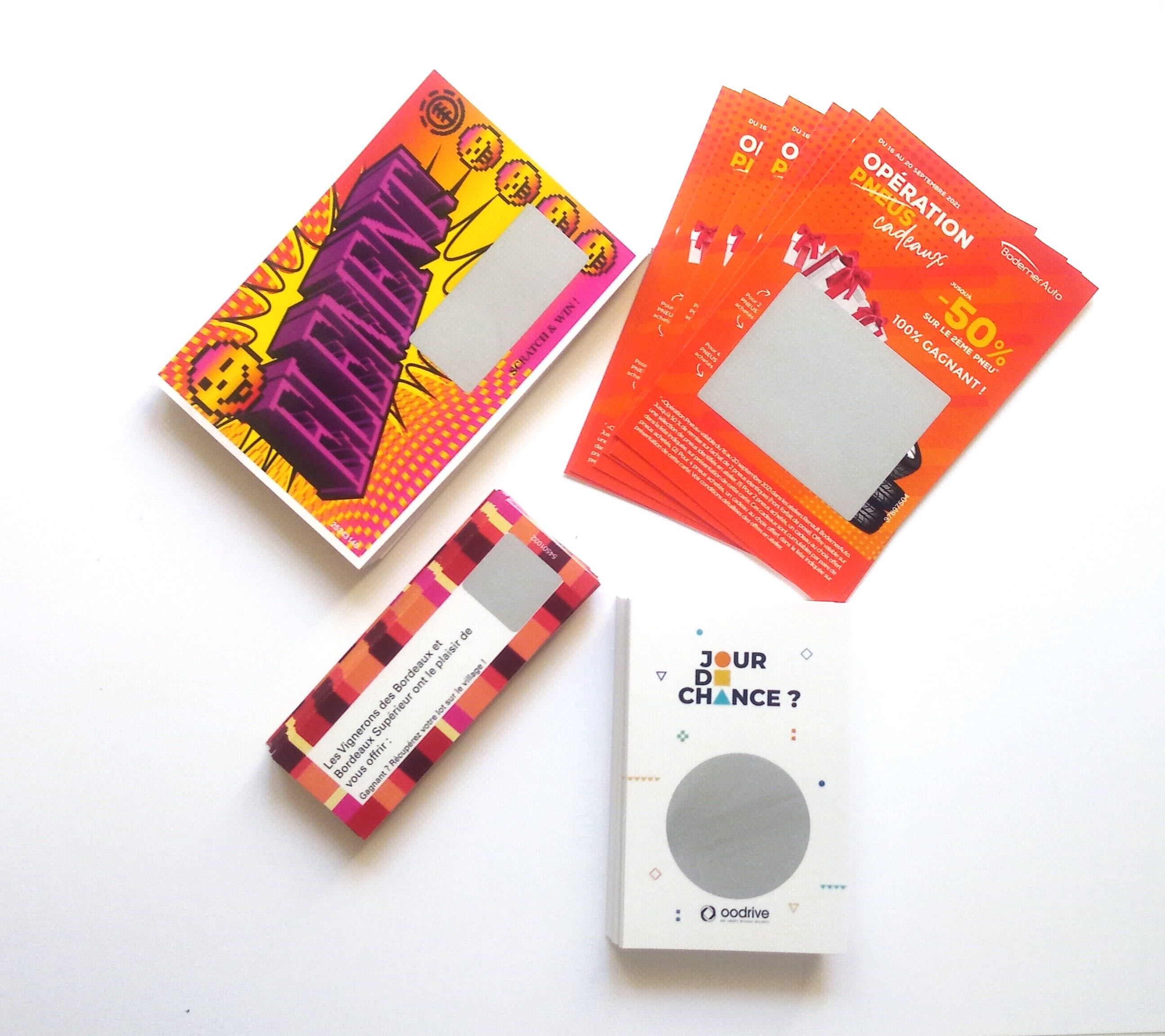 Open houses are an excellent way for a business to gain exposure, especially for a sports club. Often organized at the beginning of the school year or towards the end of summer vacation, they allow the club to showcase its sports classes or equipment to recruit new members. To maximize your chances and attract a larger audience, why not use an original medium like the personalized scratch card?