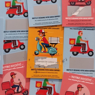 Our personalized scratch games can be a powerful tool to boost customer engagement and encourage them to use your delivery services repeatedly. Our personalized scratch games can be a powerful tool to boost customer engagement and encourage them to use your delivery services repeatedly.